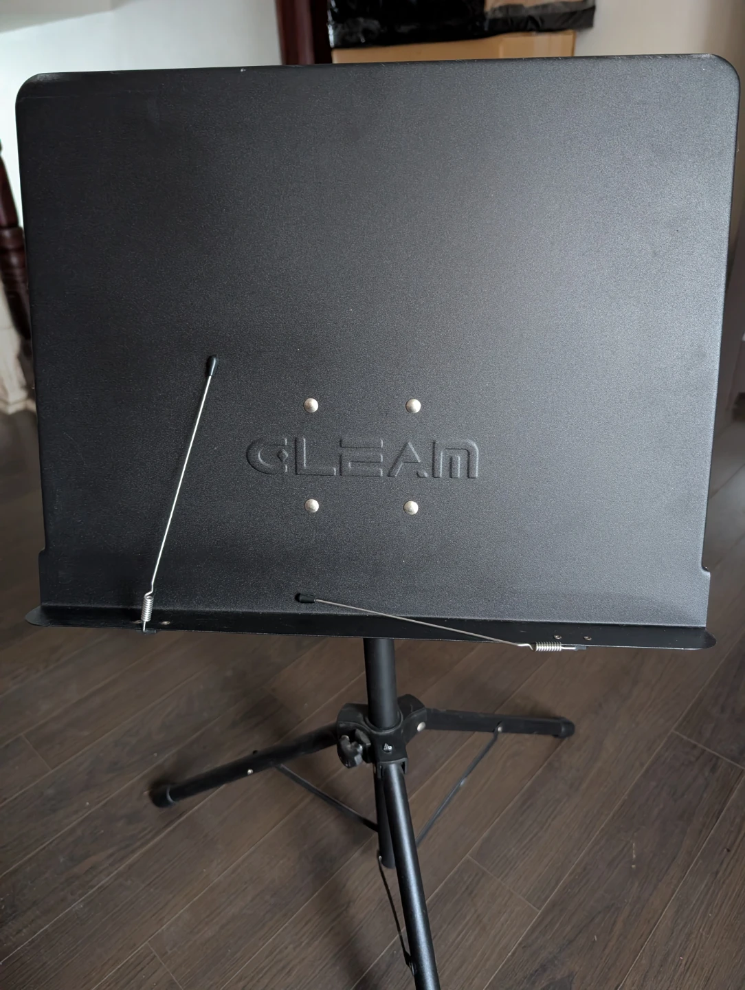 GLEAM Black Music Stand