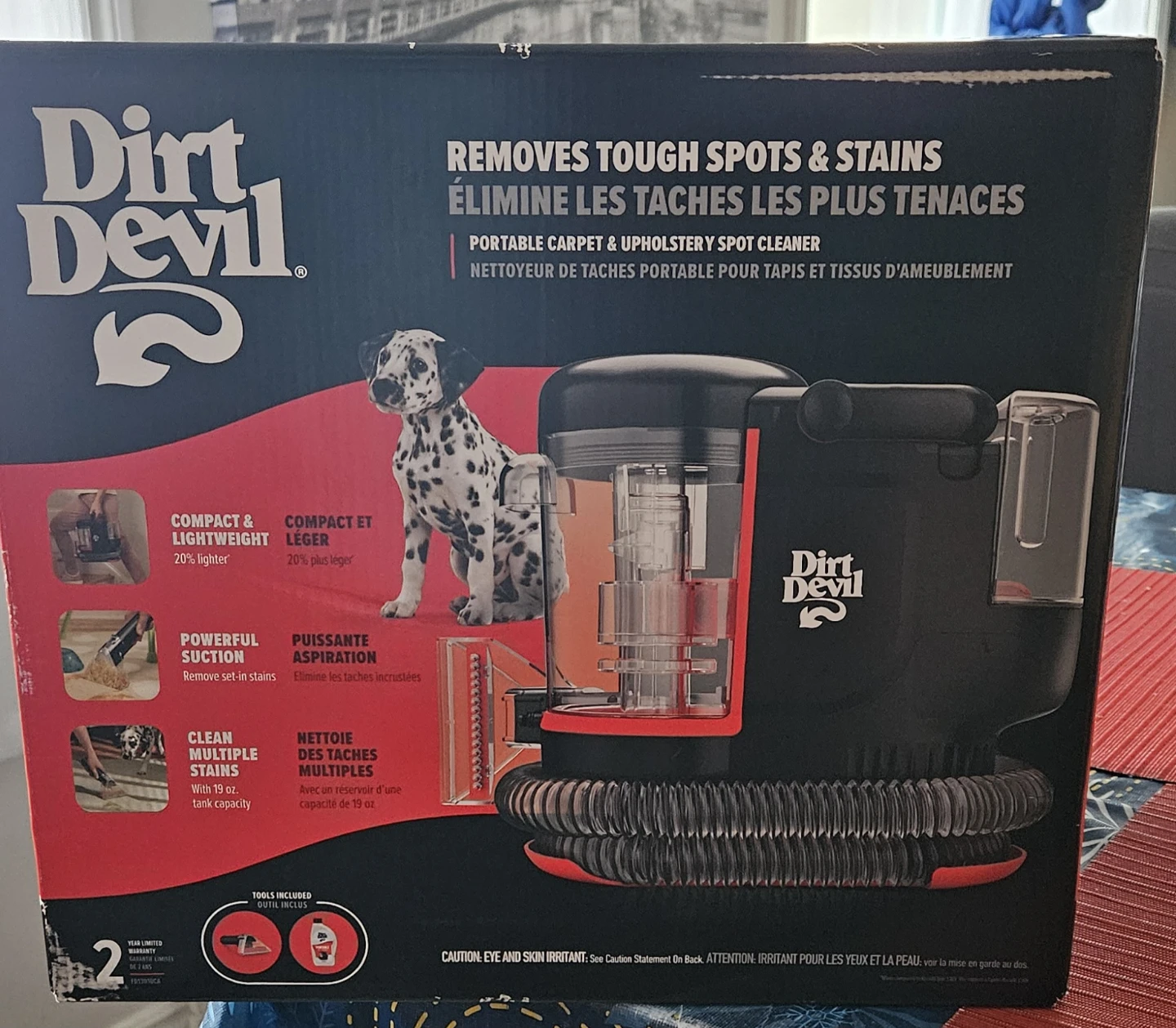 Dirt Devil Portable Carpet & Upholstery Spot Cleaner
