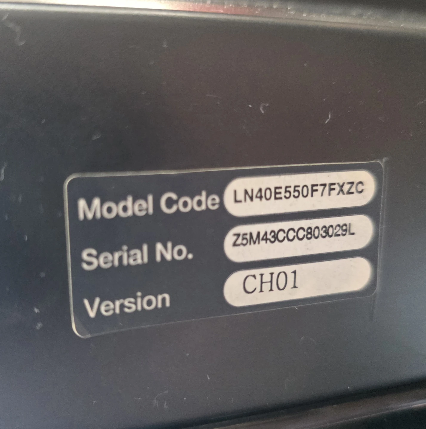 Samsung LN40E550 40" LCD TV - photo 3