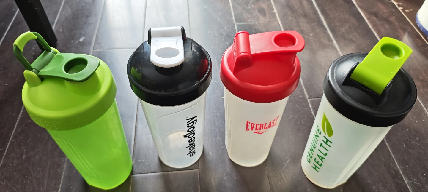 Variety of Shaker Bottles $3/bottle or $10/4 bottles