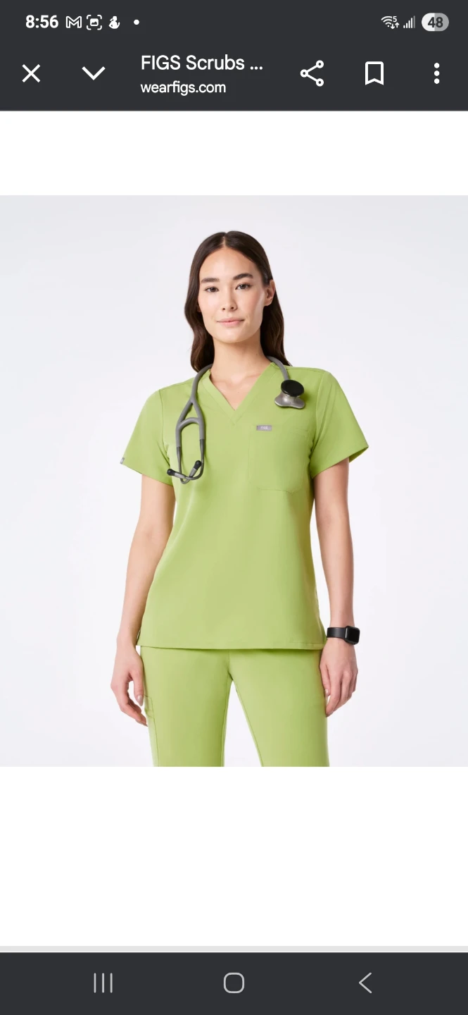 BRAND NEW!!! FIGS Doctor Scrubs - Top & Bottom - photo 3