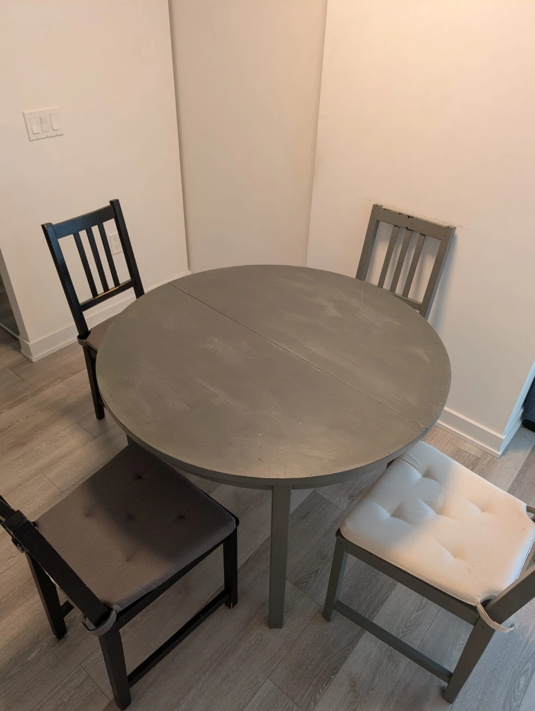 Dining Table with 4 Chairs - Green - photo 2
