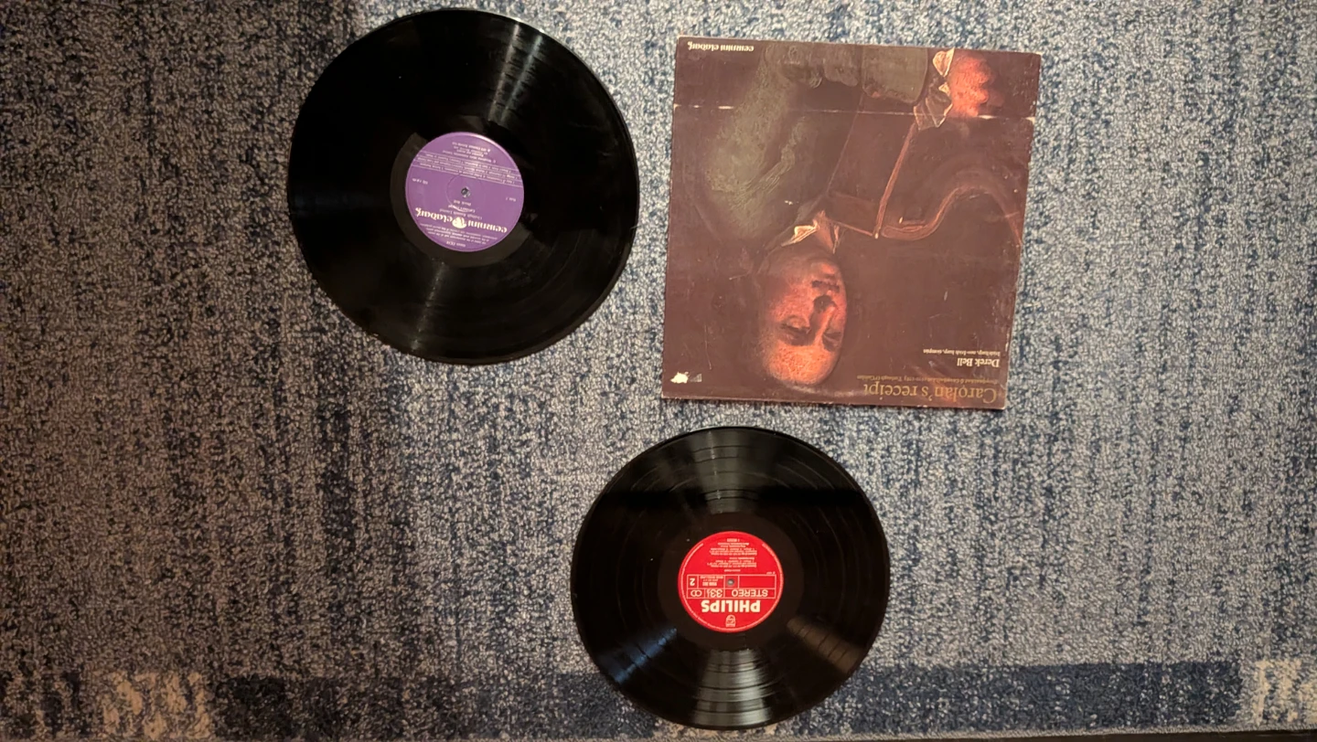 Vinyl Records: Carolan's Receipt & More