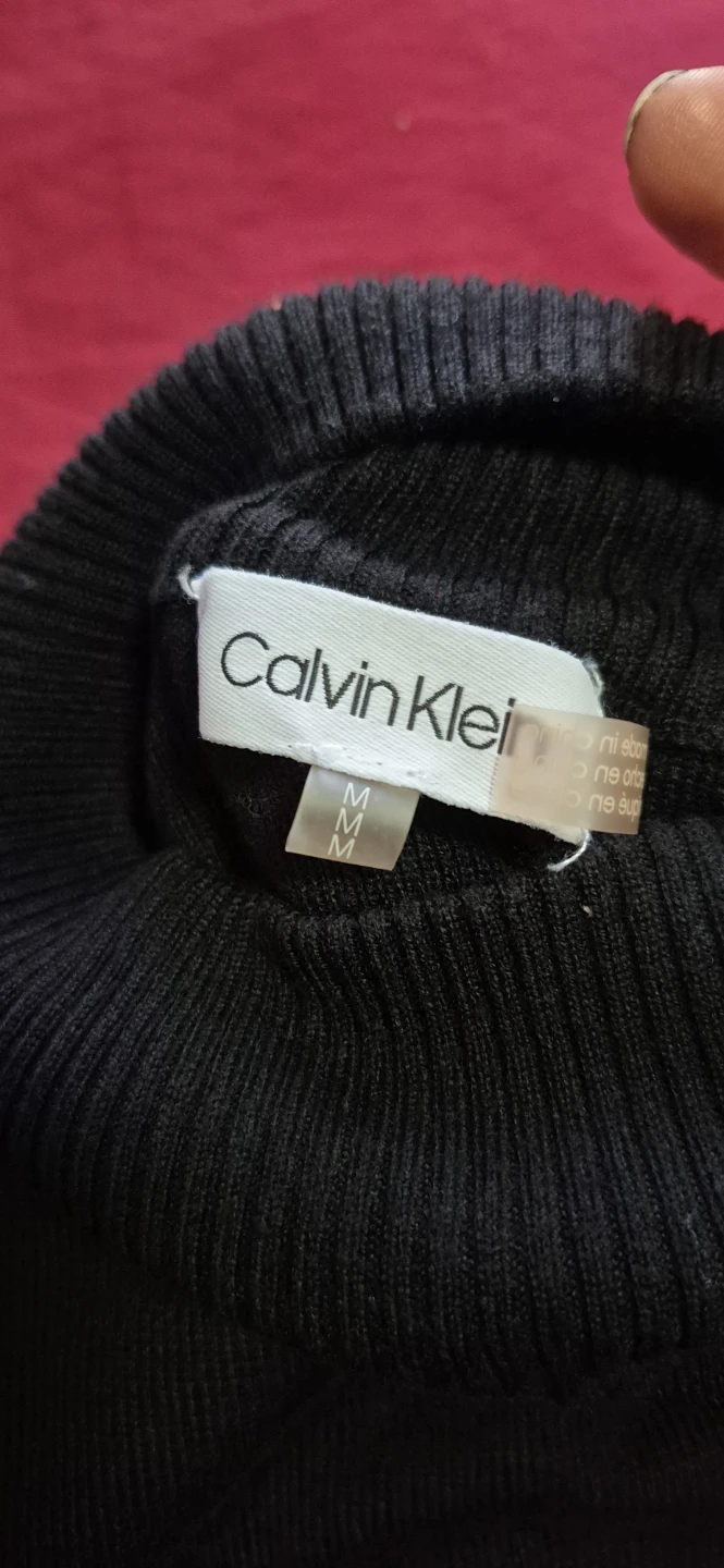 Calvin Klein Black & Grey Dress - Size M - photo 2