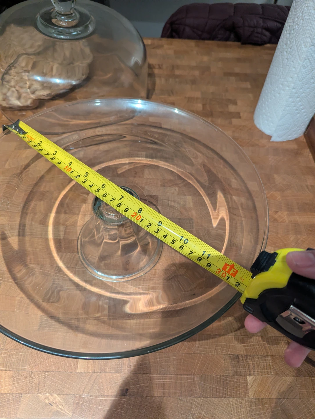 Glass Cake Stand with Dome Cover - photo 4