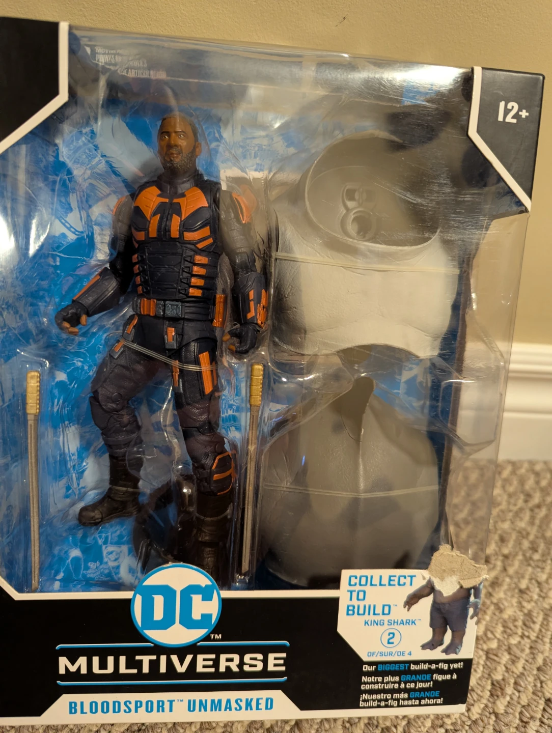 DC Multiverse Bloodsport unmasked