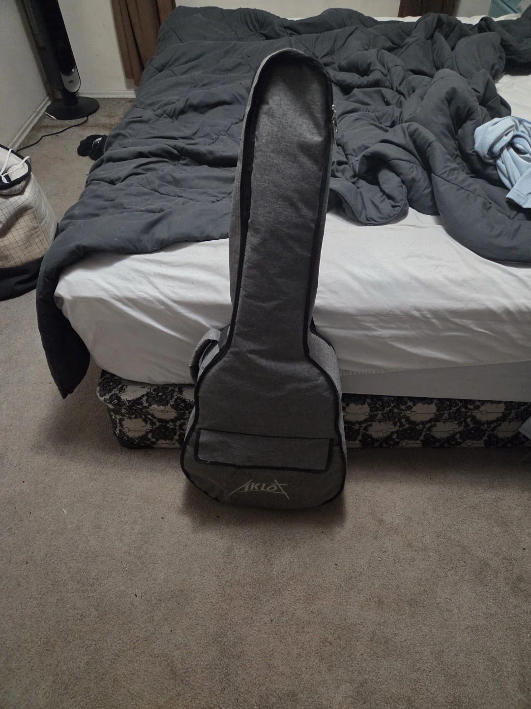 Aklot Acoustic Guitar with Case and Accessories - photo 3