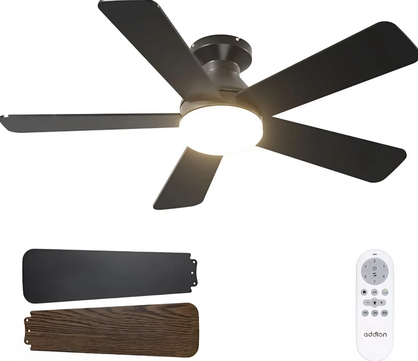 Addlon Multi-Function Ceiling Fan with Remote