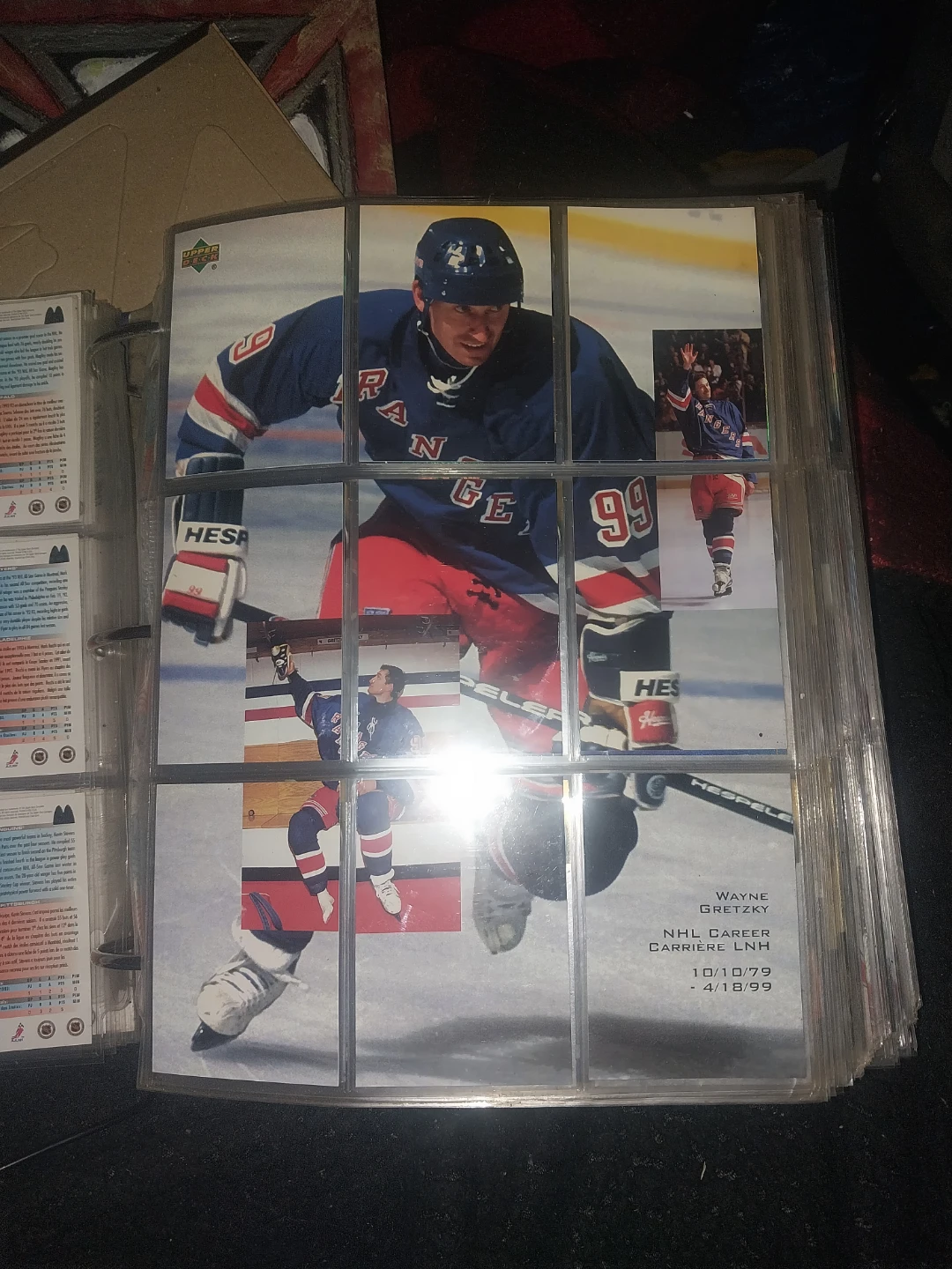 Over 1100 Hockey Cards Collection