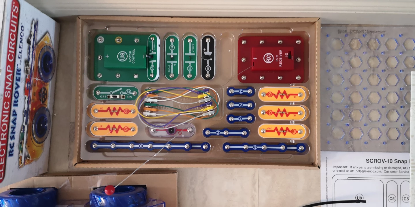 Elenco Snap Circuits RC Snap Rover - photo 4