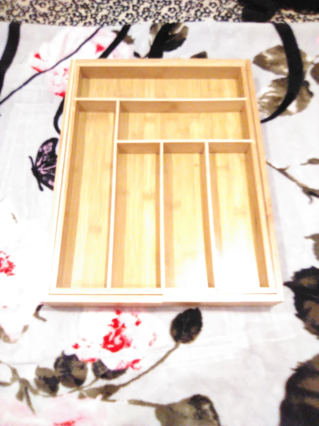 Bamboo Expandable Drawer Organizer
