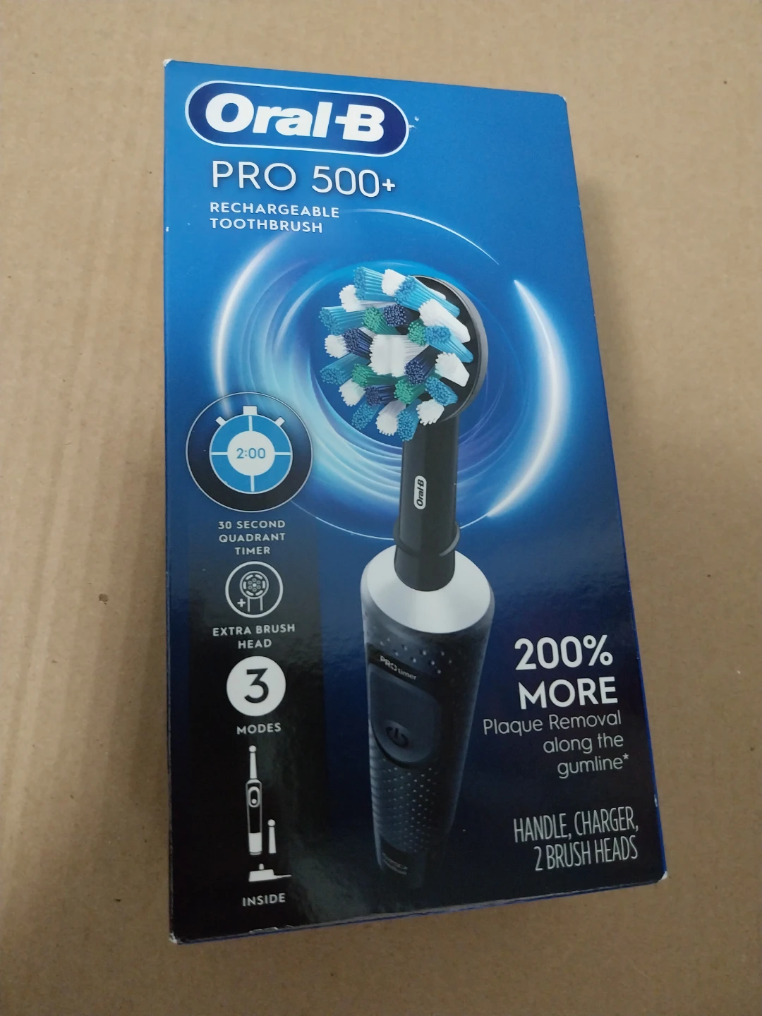 Oral-B PRO 500+ Rechargeable Toothbrush