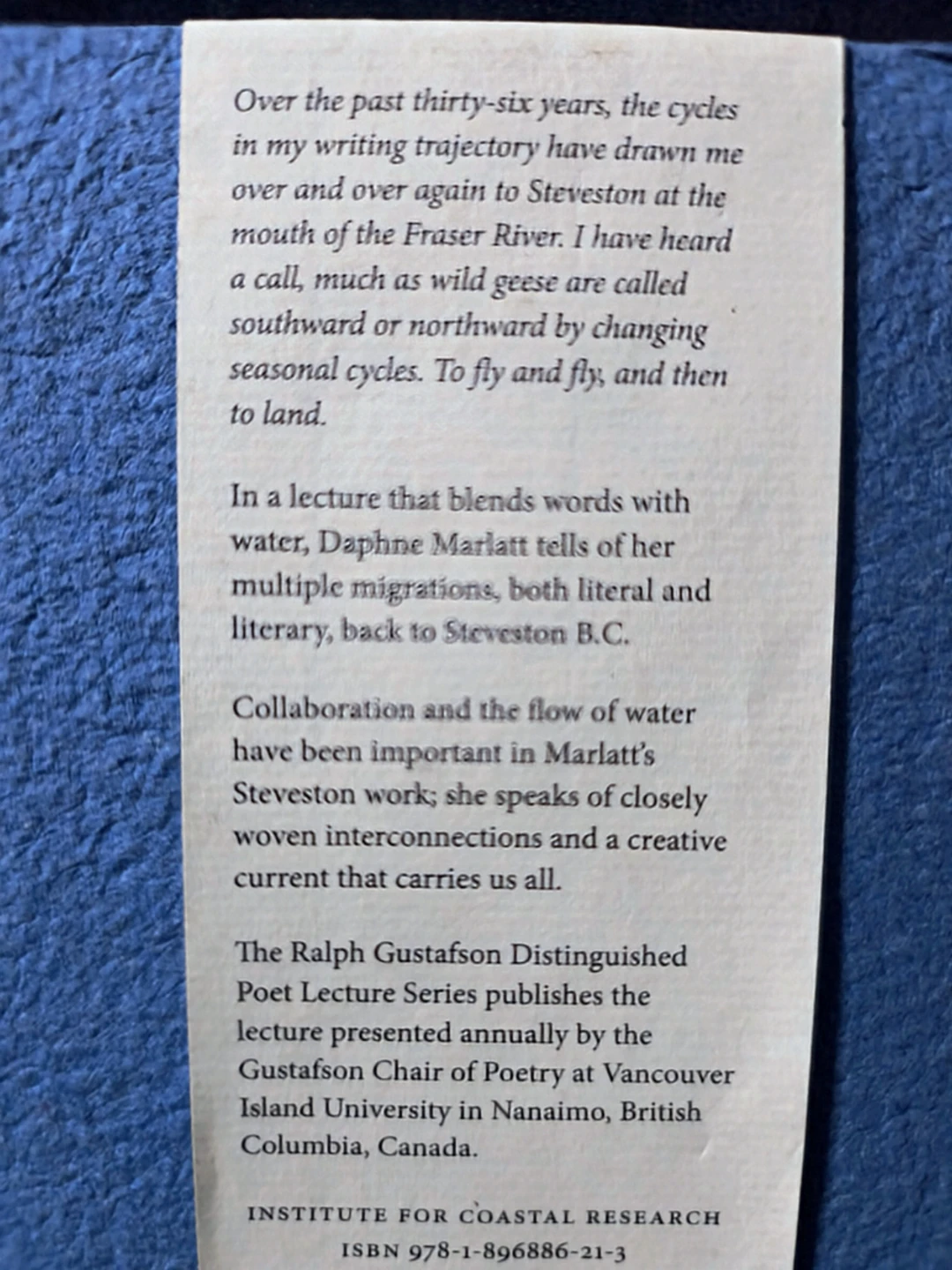 At the River's Mouth: Writing Migrations by Daphne Marlatt - photo 2