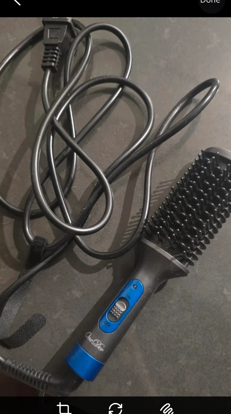 OneDer Ionic 2-in-1 Hair & Beard Straightener Brush 🏆