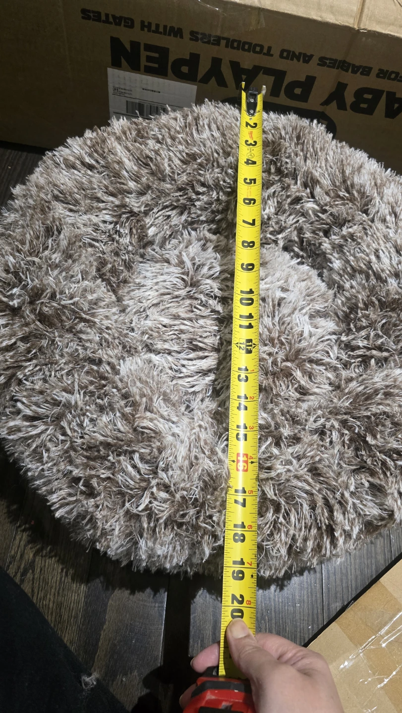 Cozy Faux Fur Pet Bed - 20 inch - photo 5