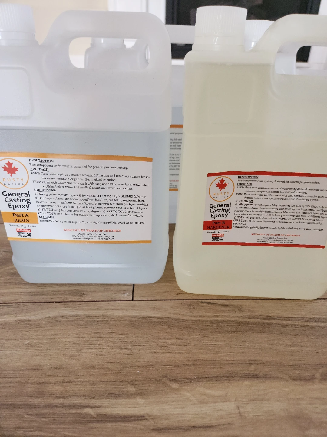 Rusty Design General Casting Epoxy. KIT OF 4. - photo 3