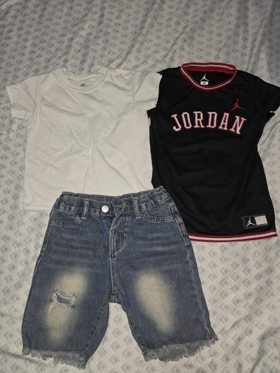 Kids' Jordan Jersey (Size 4T) & Clothing Bundle