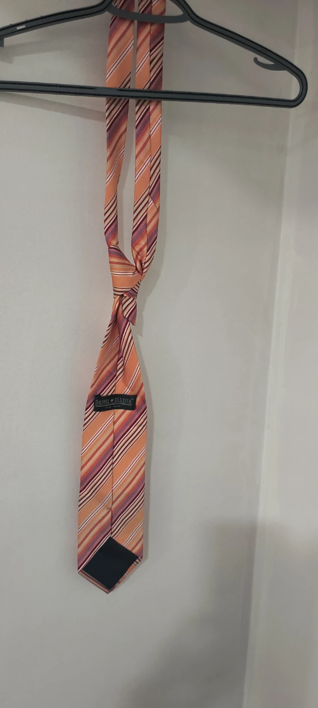 Daniel Hechter Striped Tie 🧡 - photo 2