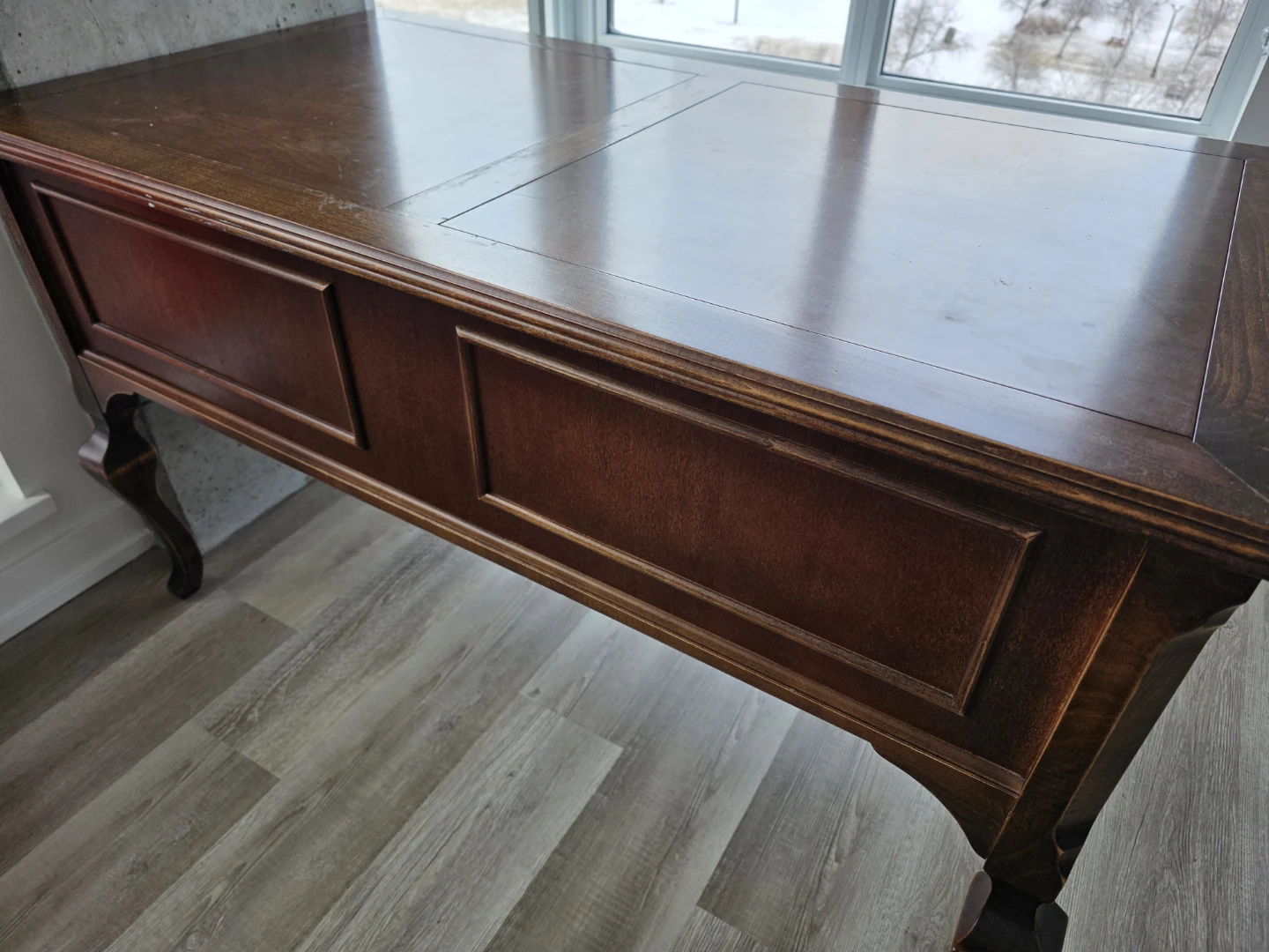 Antique Wood Writing Desk - photo 4