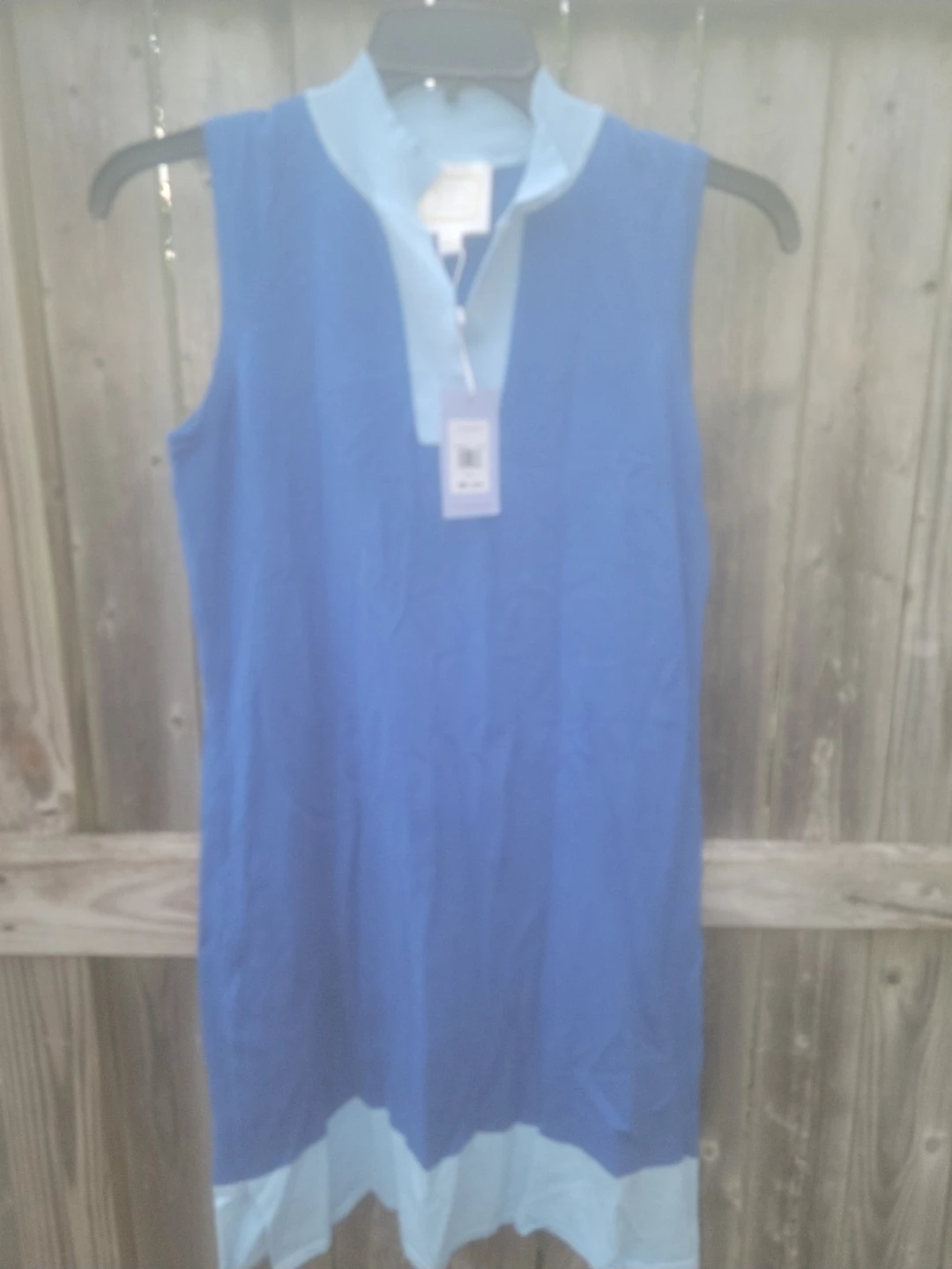 STS Sail to Sable Blue Sleeveless Dress Size M