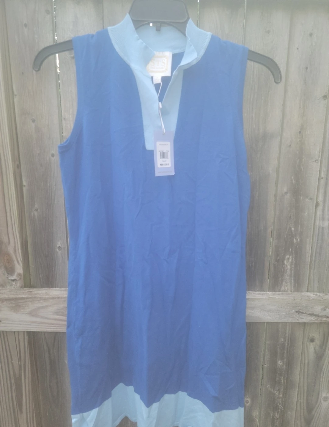 STS Sail to Sable Blue Sleeveless Dress Size M - photo 2