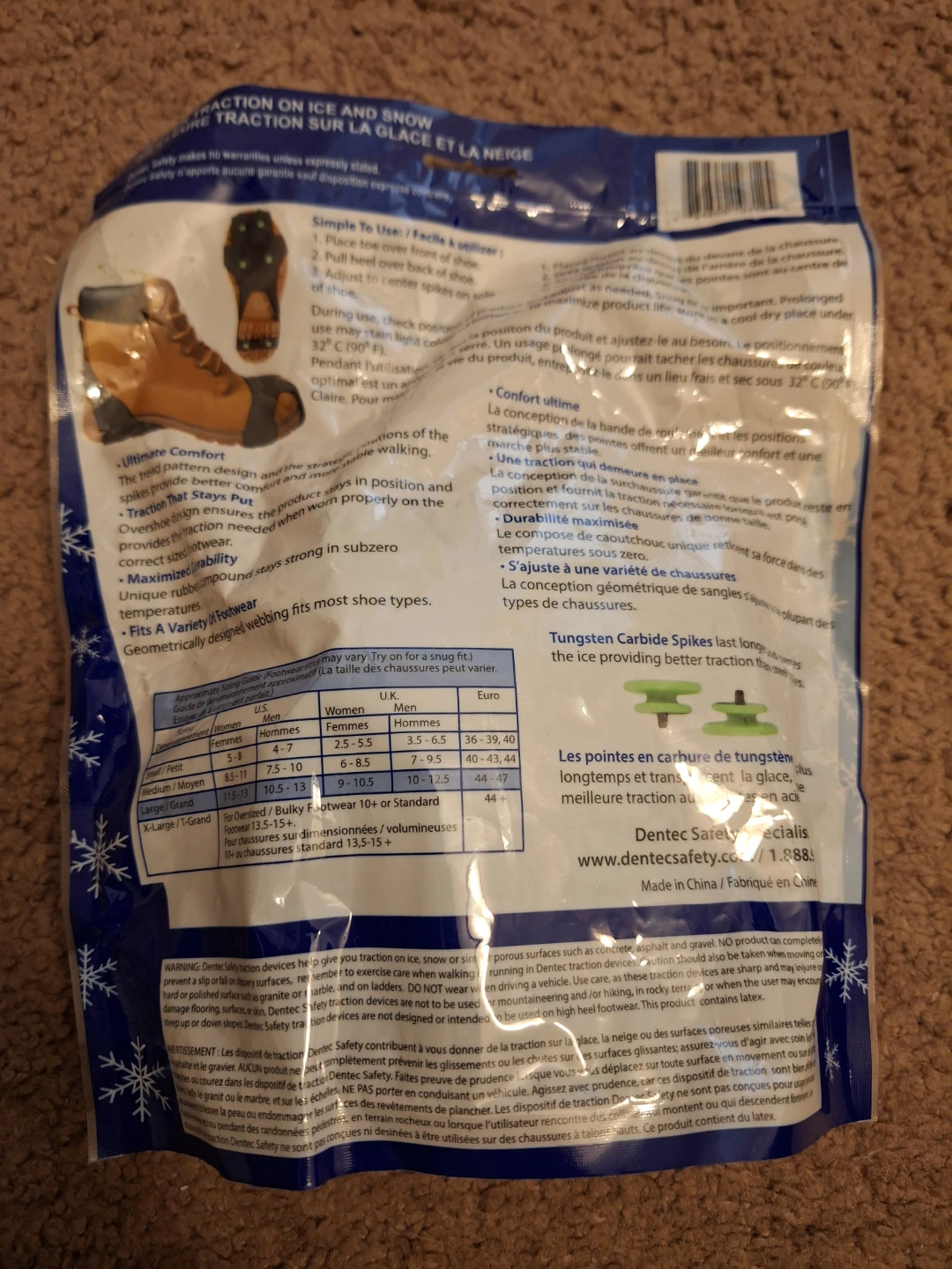 (New) Icetred Traction Devices - Size Large - photo 2