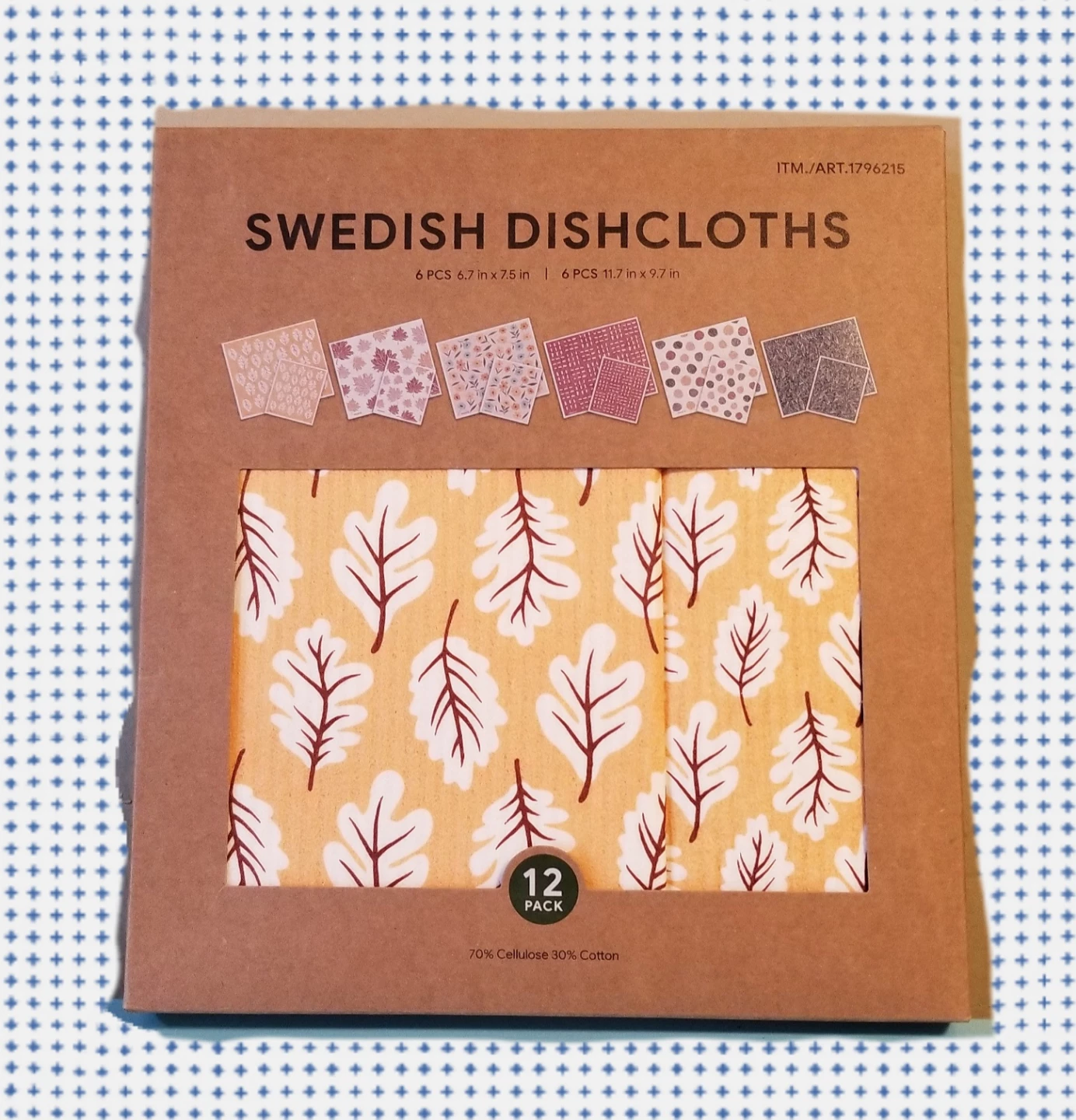 SWEDISH DISH Cloths Evergrace 12pk - Large