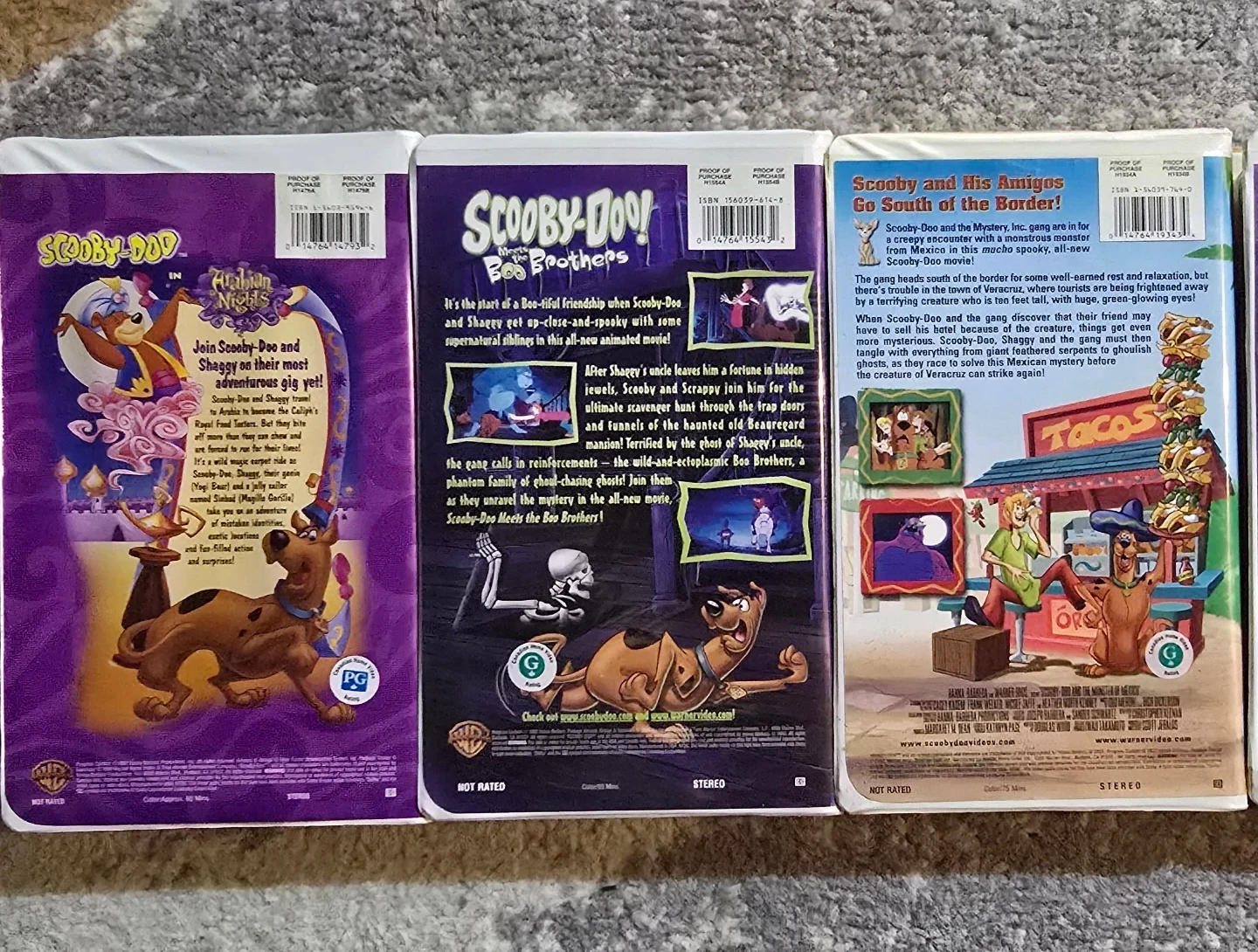 Scooby-Doo VHS Tapes - photo 2
