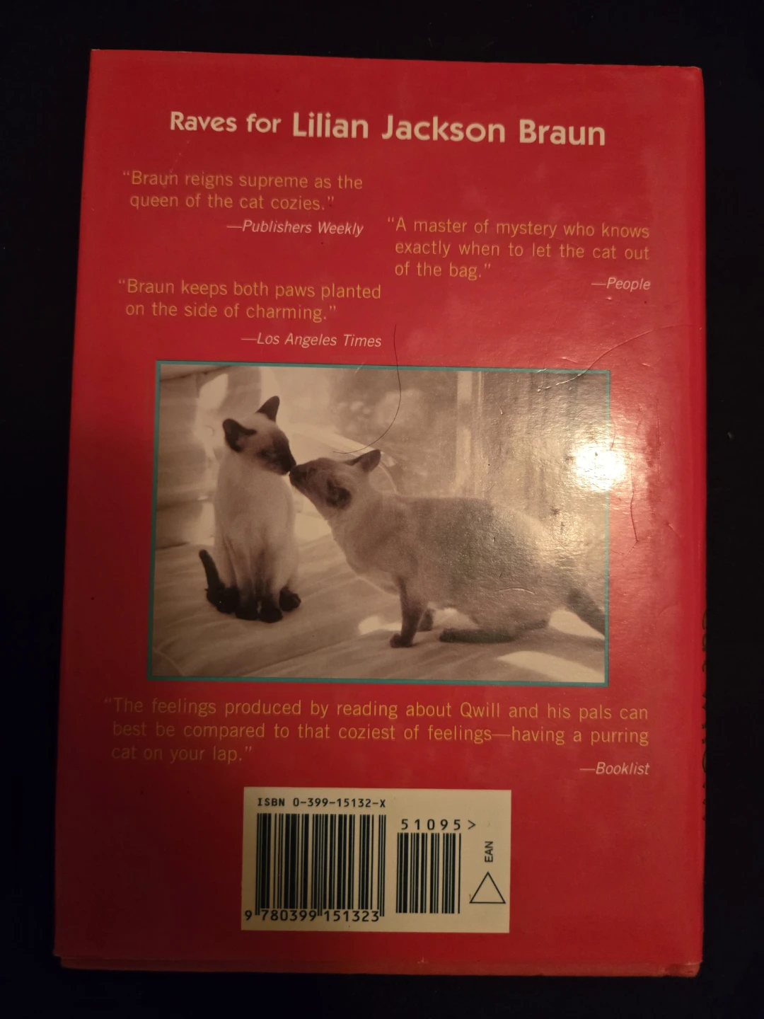 Book: The Private Life of the Cat Who by Lilian Jackson Braun - photo 2