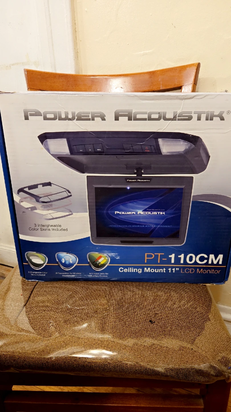 Power Acoustik PT-110CM Ceiling Mount 11" LCD Monitor - photo 2