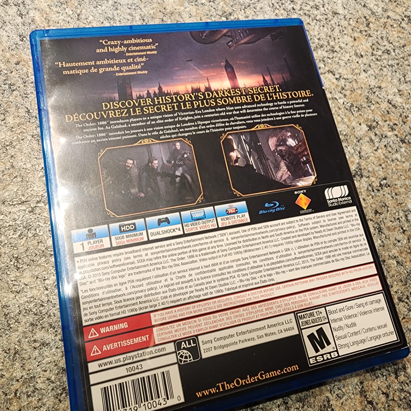 The Order: 1886 (PS4) - photo 2