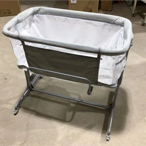 TCBunny® 2-in-1 Baby Bassinet & Bed Side Sleeper, Grey - photo 5