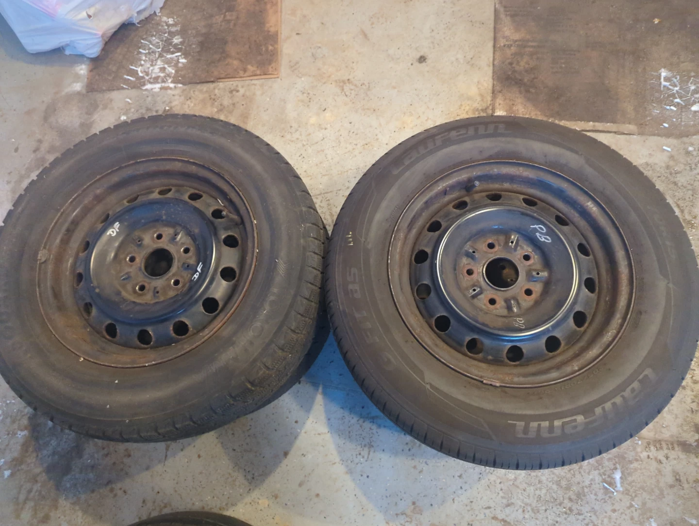 Set of 4 (205/70R15)  Tires with Rims