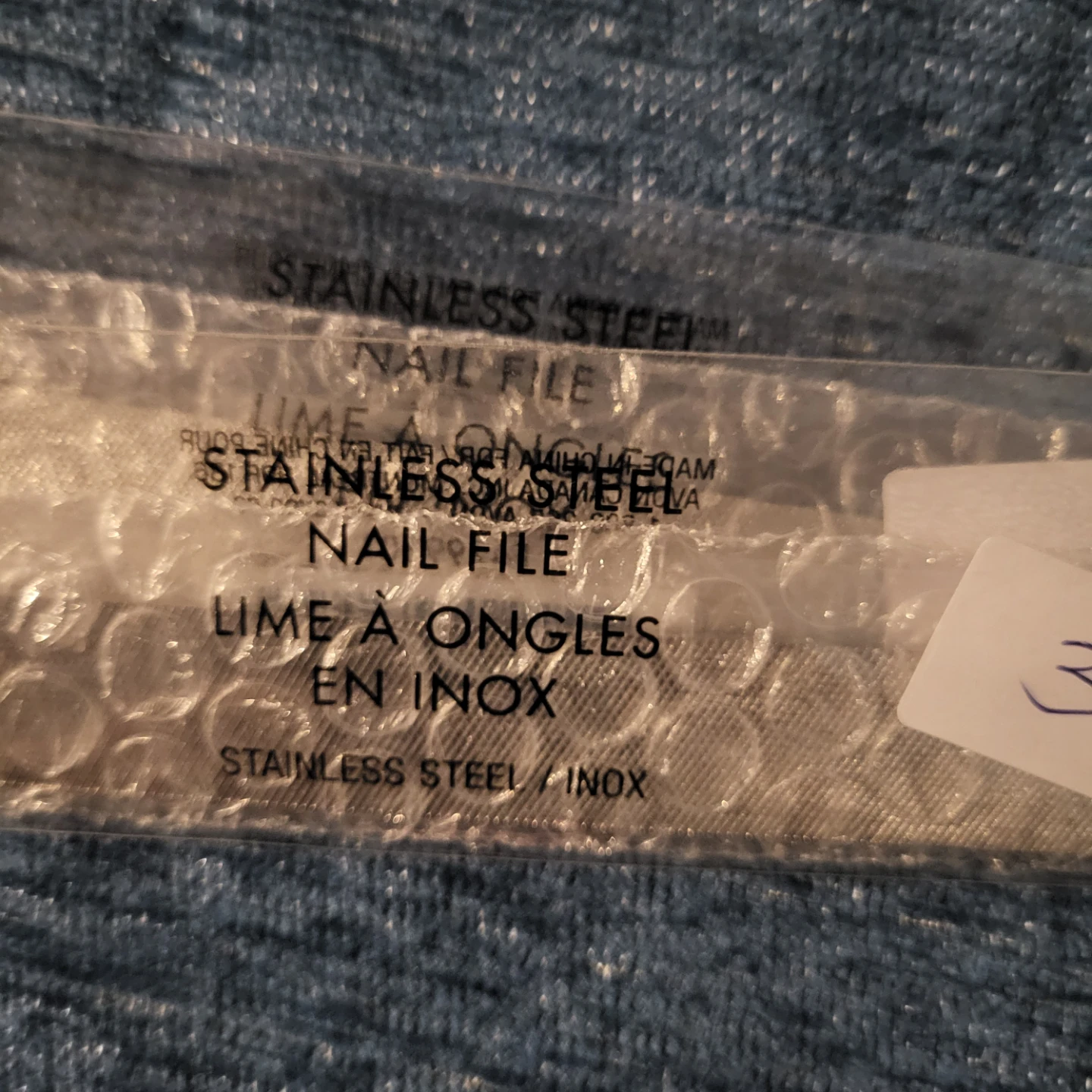 New Stainless Steel Nail File - photo 2
