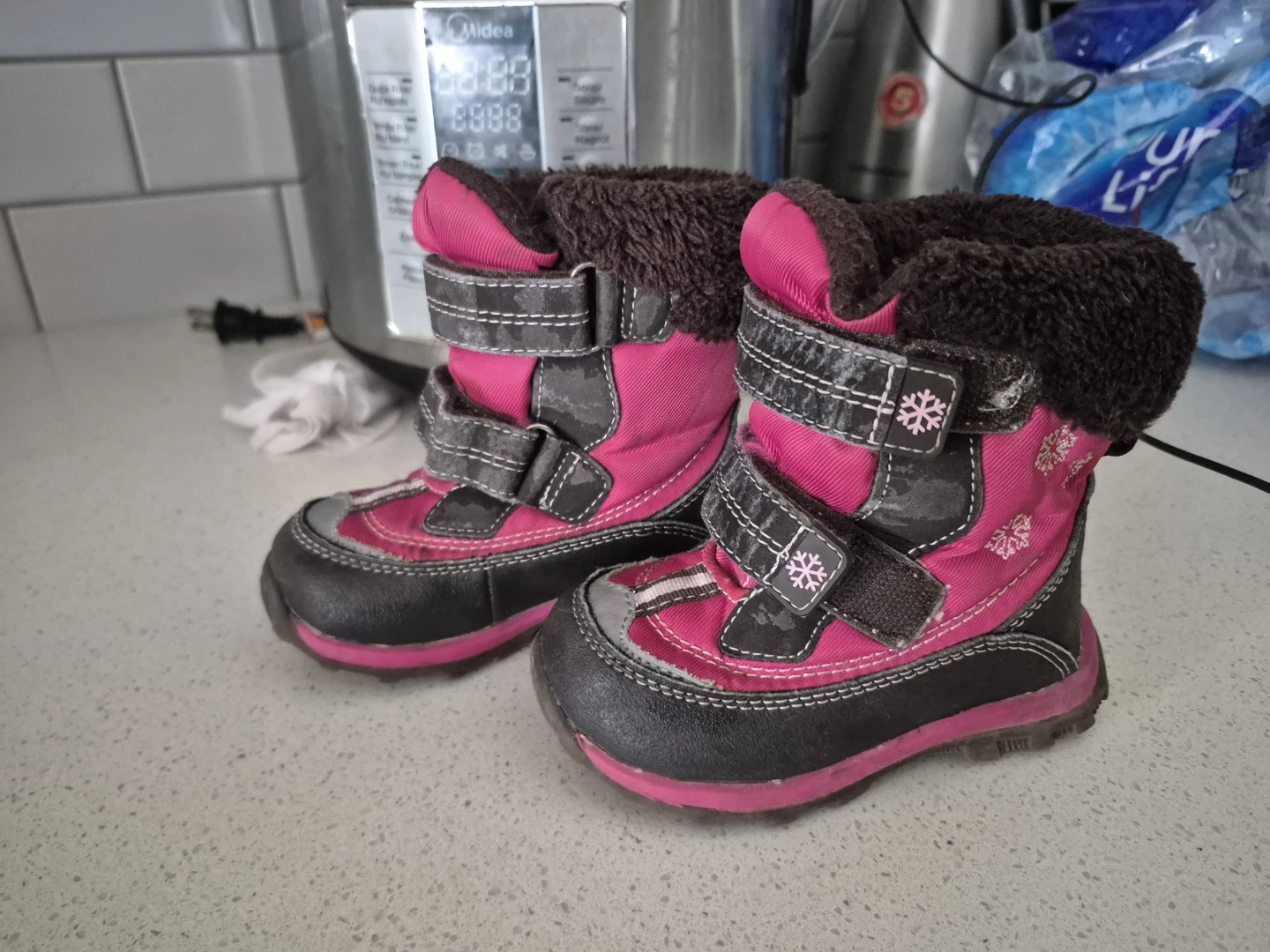 Pink Winter Boots - Size Unknown