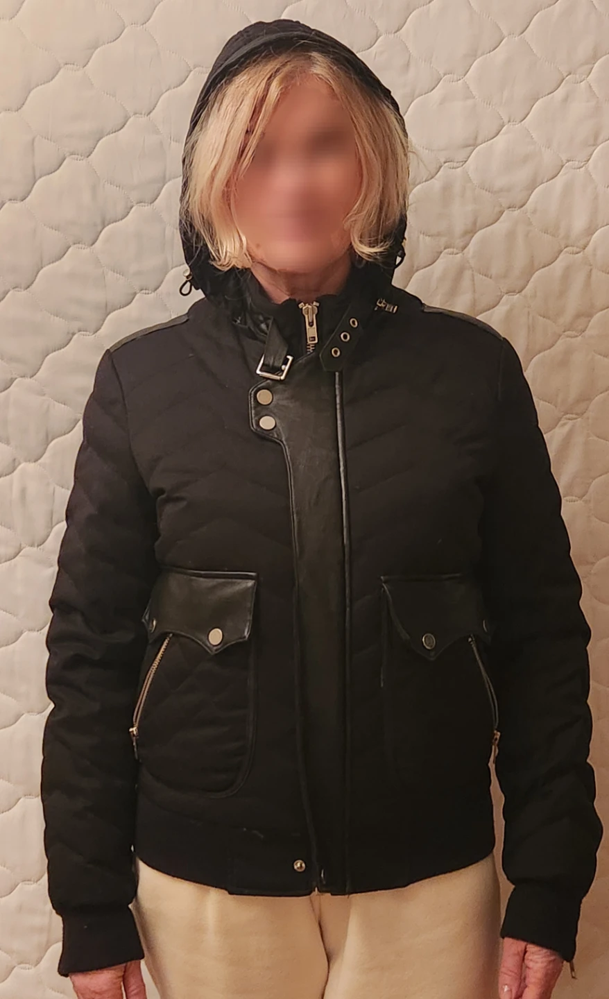 THE KOOPLES Black Quilted Puffer Jacket with Hood - photo 4