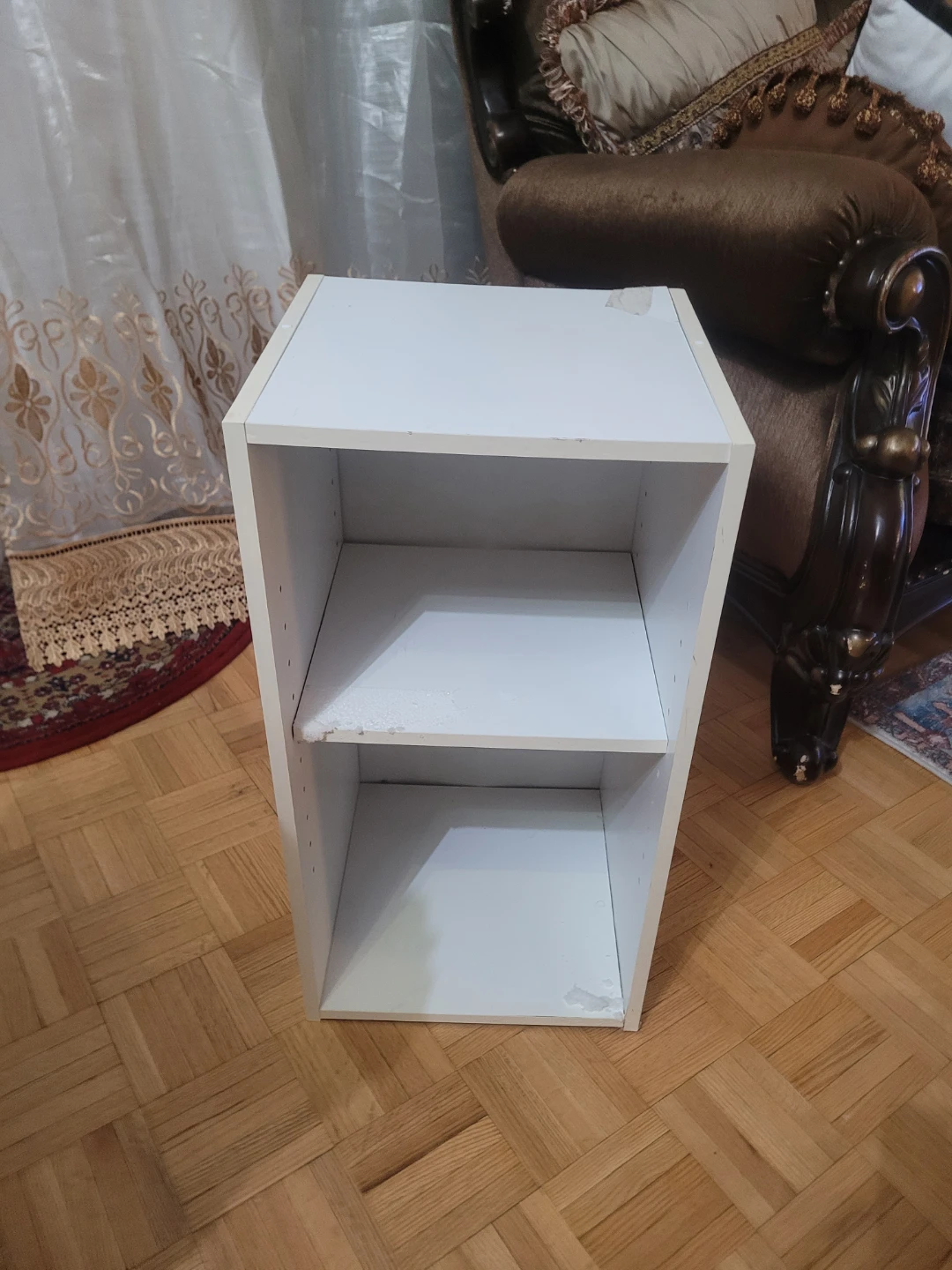 White Shelf Unit $12 - photo 4