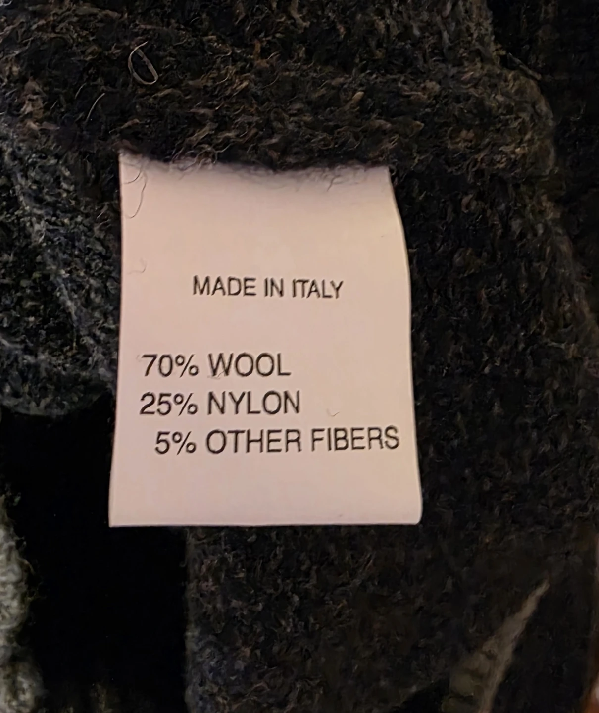 Daniele Blasi Men's 1/4 Zip Sweater XL Wool Blend made in Italy - photo 4