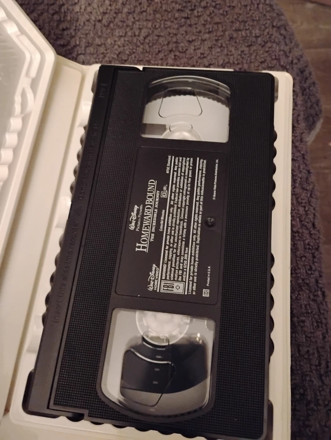 VINTAGE! VHS - HOMEWARD BOUND: THE INCREDIBLE JOURNEY - photo 3