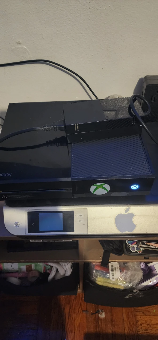 Xbox One Console with Games and Controllers