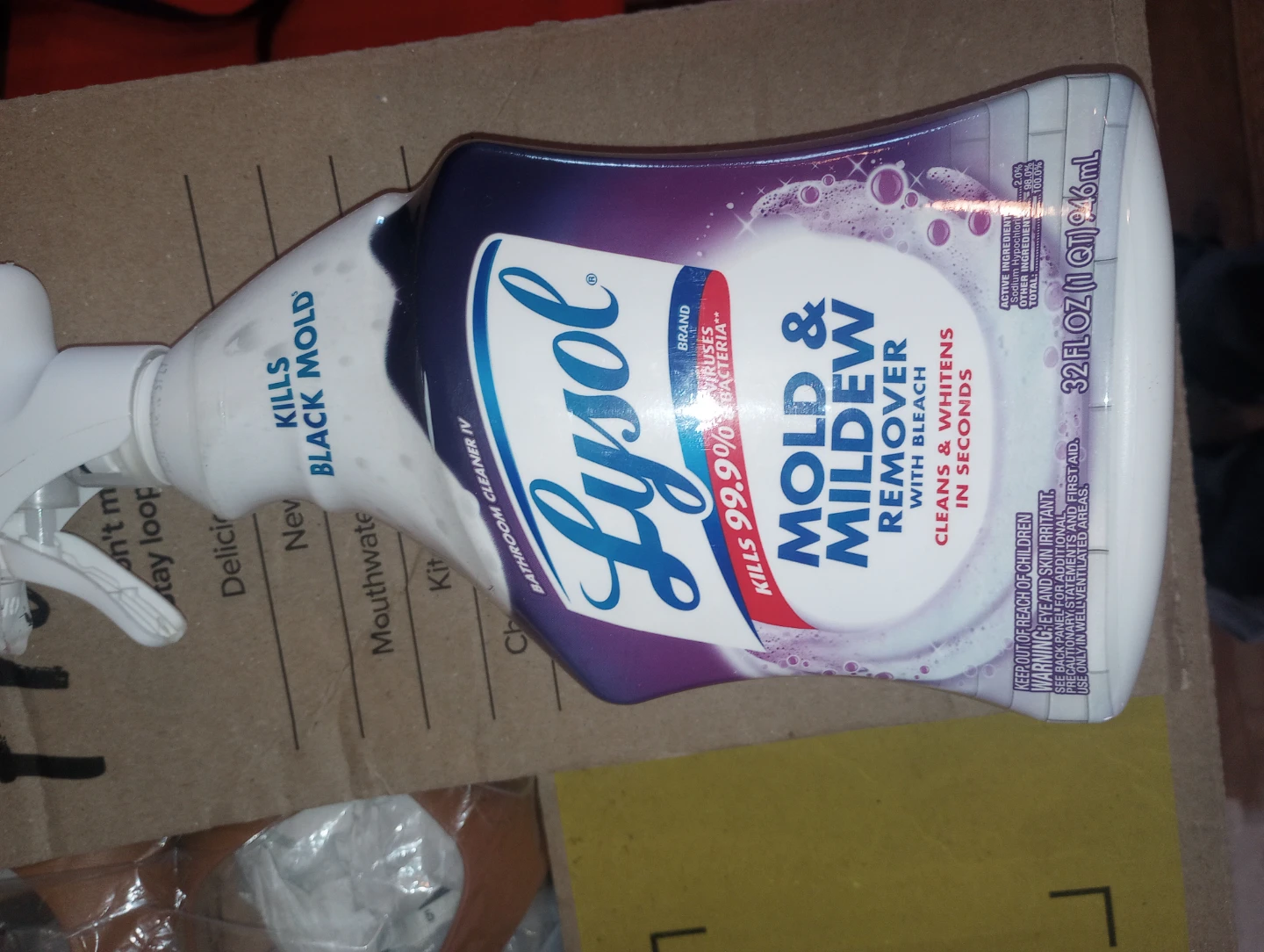 Lysol Mold & Mildew Remover with Bleach, 32 fl oz