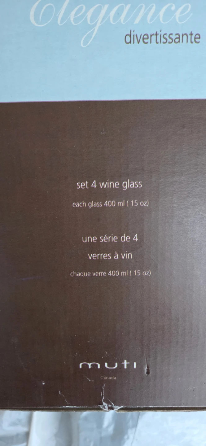 Muti Elegance Wine Glasses - Set of 4 - photo 2