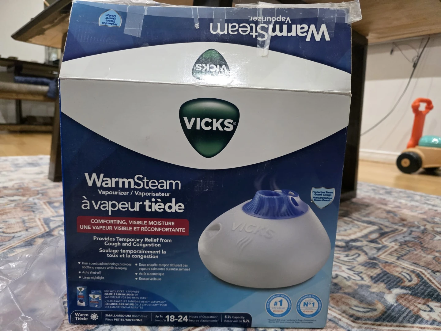 Vicks WarmSteam Vaporizer Model V150SG