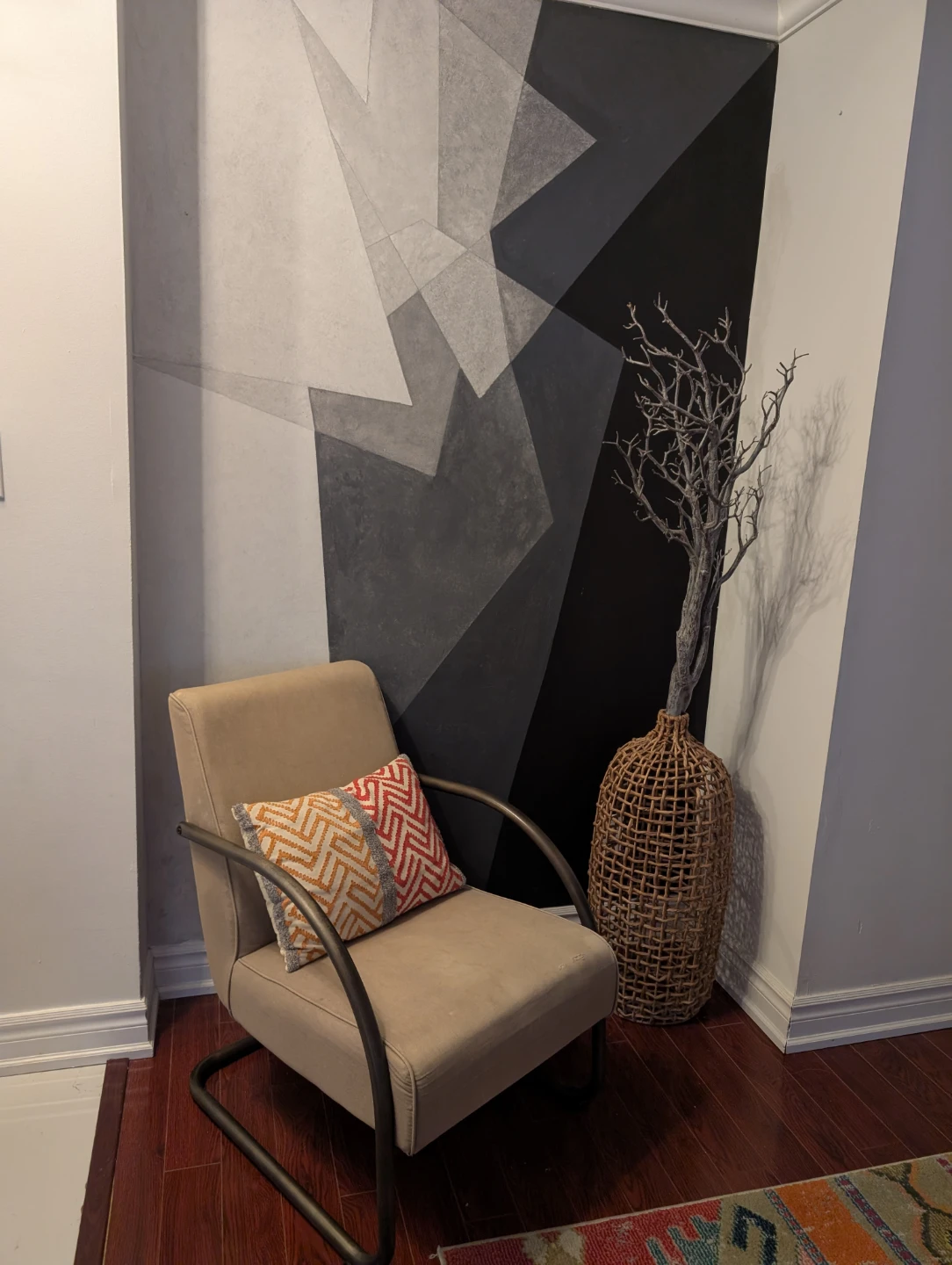 Neutral Accent Chair - photo 2