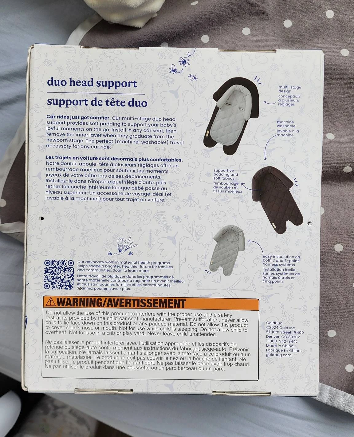 GoldBug duo head support - photo 2