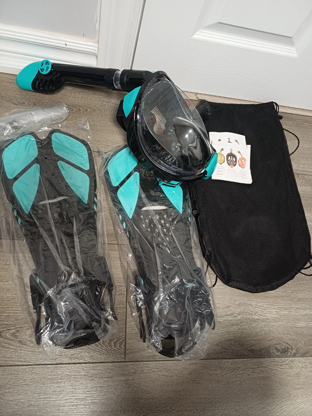 Full Face Snorkel Mask Set - New - photo 5