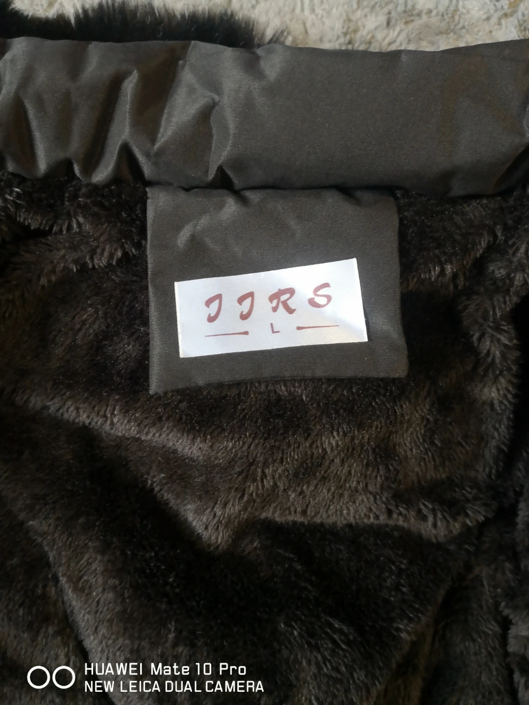 JJRS Black Puffer Jacket - Size L - photo 2