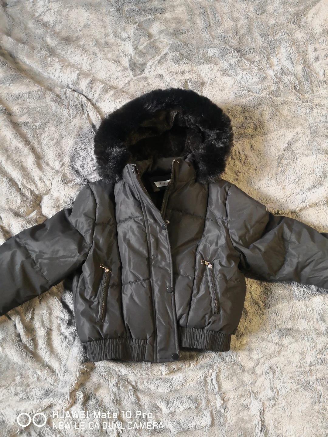 JJRS Black Puffer Jacket - Size L - photo 4