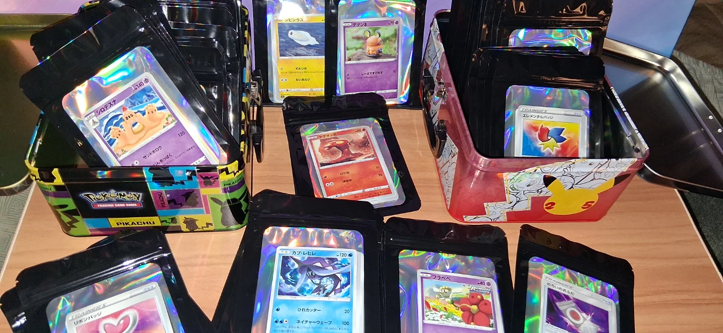 Custom Japanese Pokemon Trading Card Packs