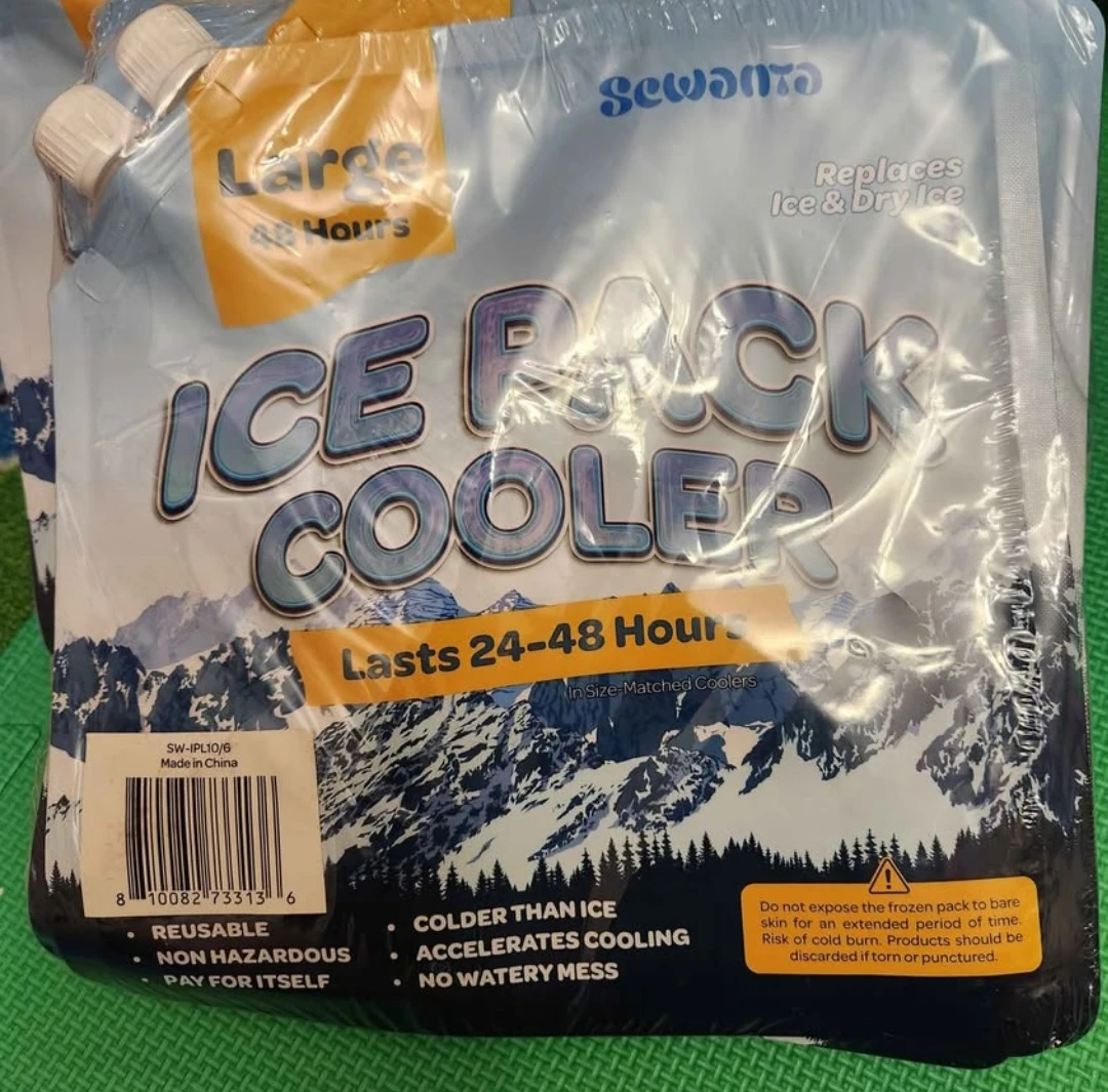 New - 6 x Sewanta Ice Pack Cooler - Large 🤎